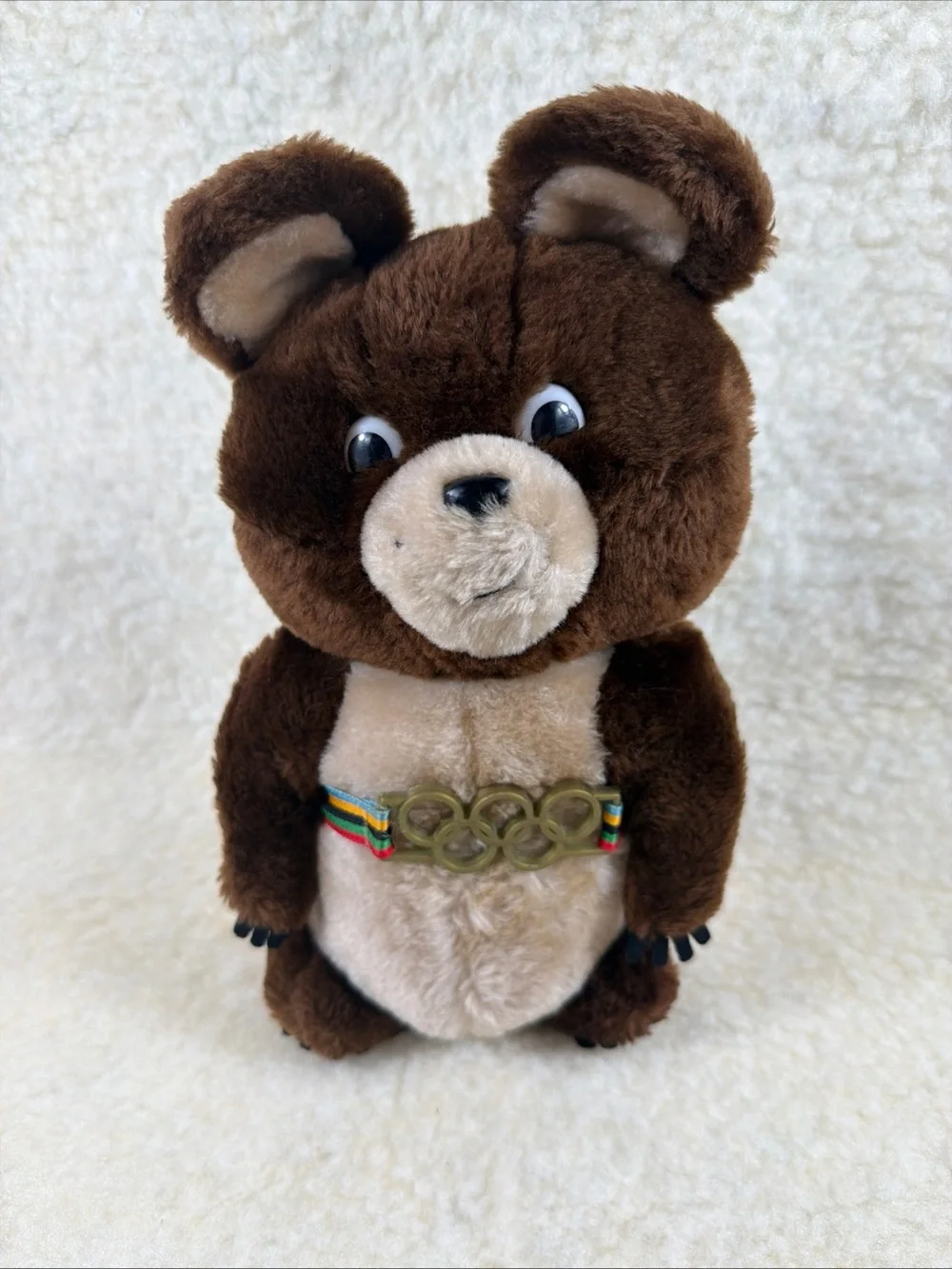 1980 Moscow Olympics Misha Bear Brown Plush